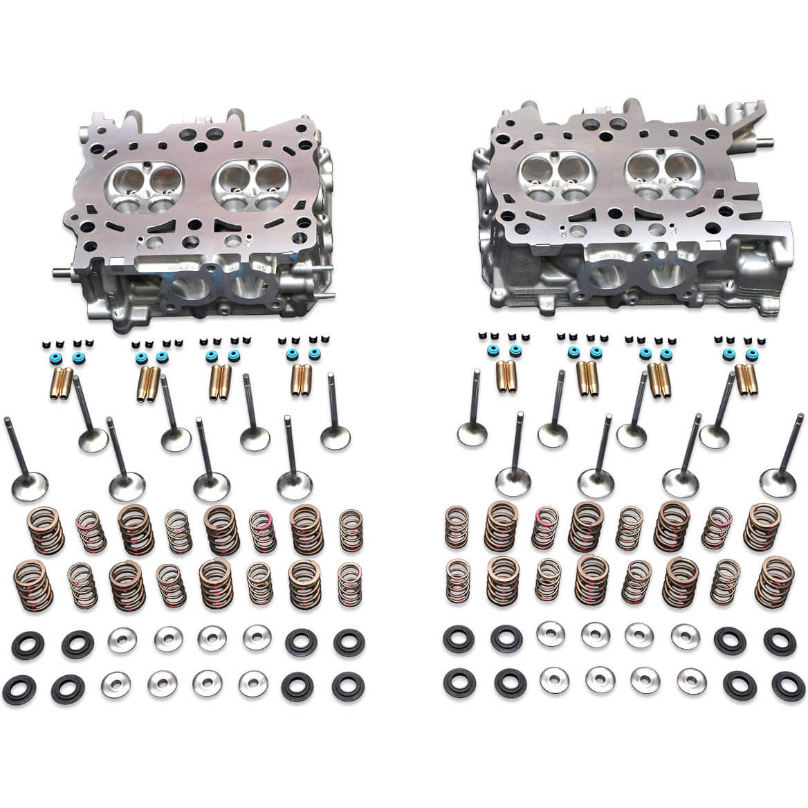 IAG 1000 CNC Ported Drag Cylinder Heads (No Cams/Towers/Lifters/Rockers), 2015-2021 WRX