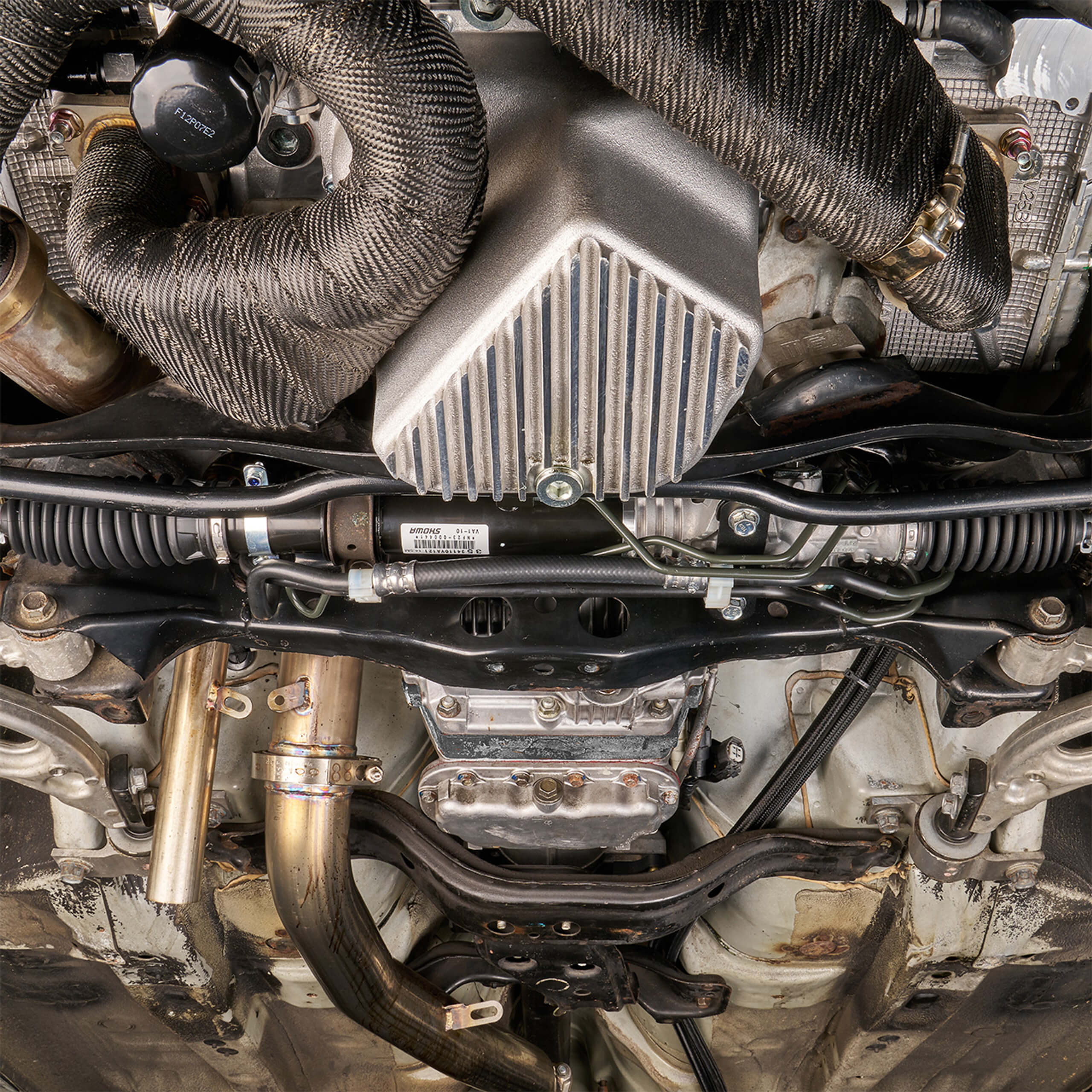 IAG 2015+ STI Steering Rack Swap Kit, 2002-2004 WRX & 2004 STI - Angle 3