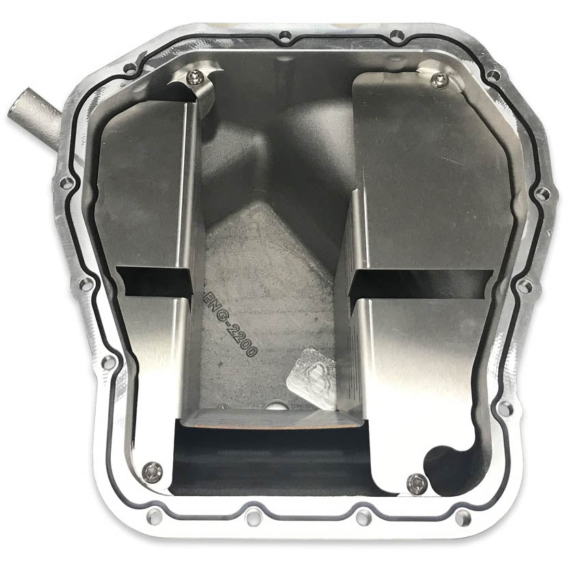 IAG 2mm Viton Custom Formed Replacement Oil Pan Gasket, 2002-2014 WRX & 2004-2021 STi - Angle 2