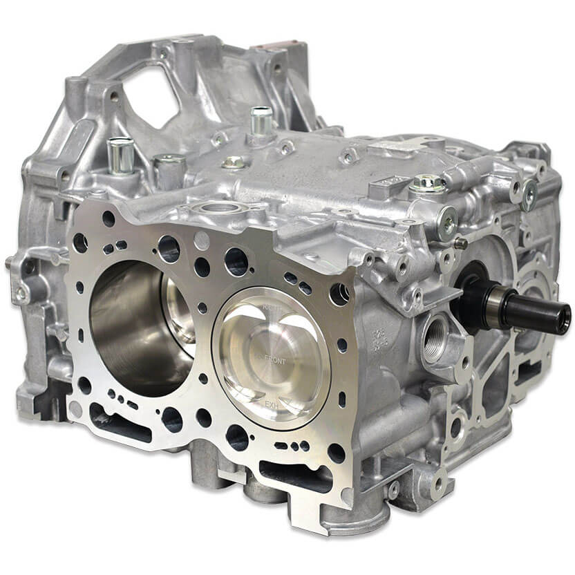 IAG 750 Closed Deck Long Block Engine w/ IAG 750 Heads, 2002-2005 WRX 2.5L (Hybrid) - Angle 2