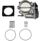 IAG 76mm Throttle Body w/ Elect & Adapter (Process West Manifold), 2004-2021 STi & 2006-2014 WRX