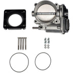 IAG 76mm Throttle Body w/Elect & Adapter (STi or Cosworth Manifold), 2004-2021 STi/2006-2007 WRX