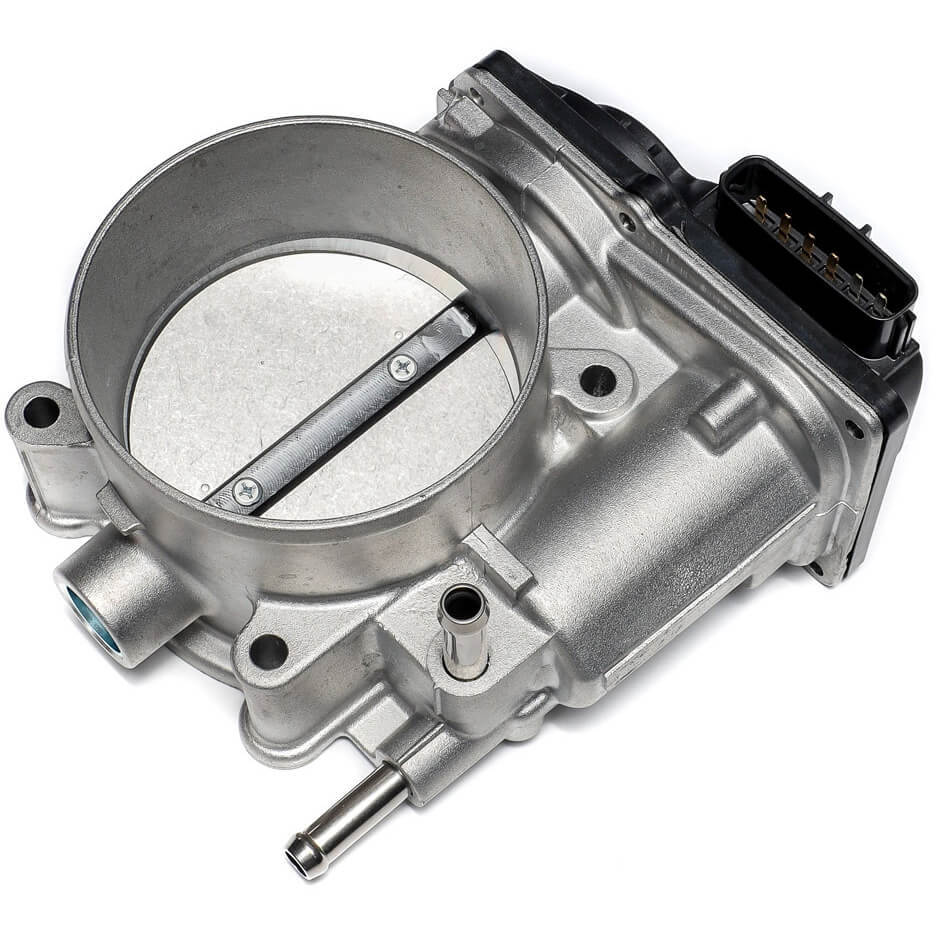 IAG 76mm Throttle Body w/Elect & Adapter (STi or Cosworth Manifold), 2004-2021 STi/2006-2007 WRX