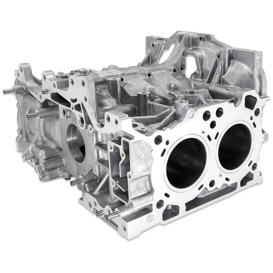 IAG 800 FA20 DIT Closed Deck Case Half Set (w/ Bore/Hone), 2015-2021 WRX - Angle 2