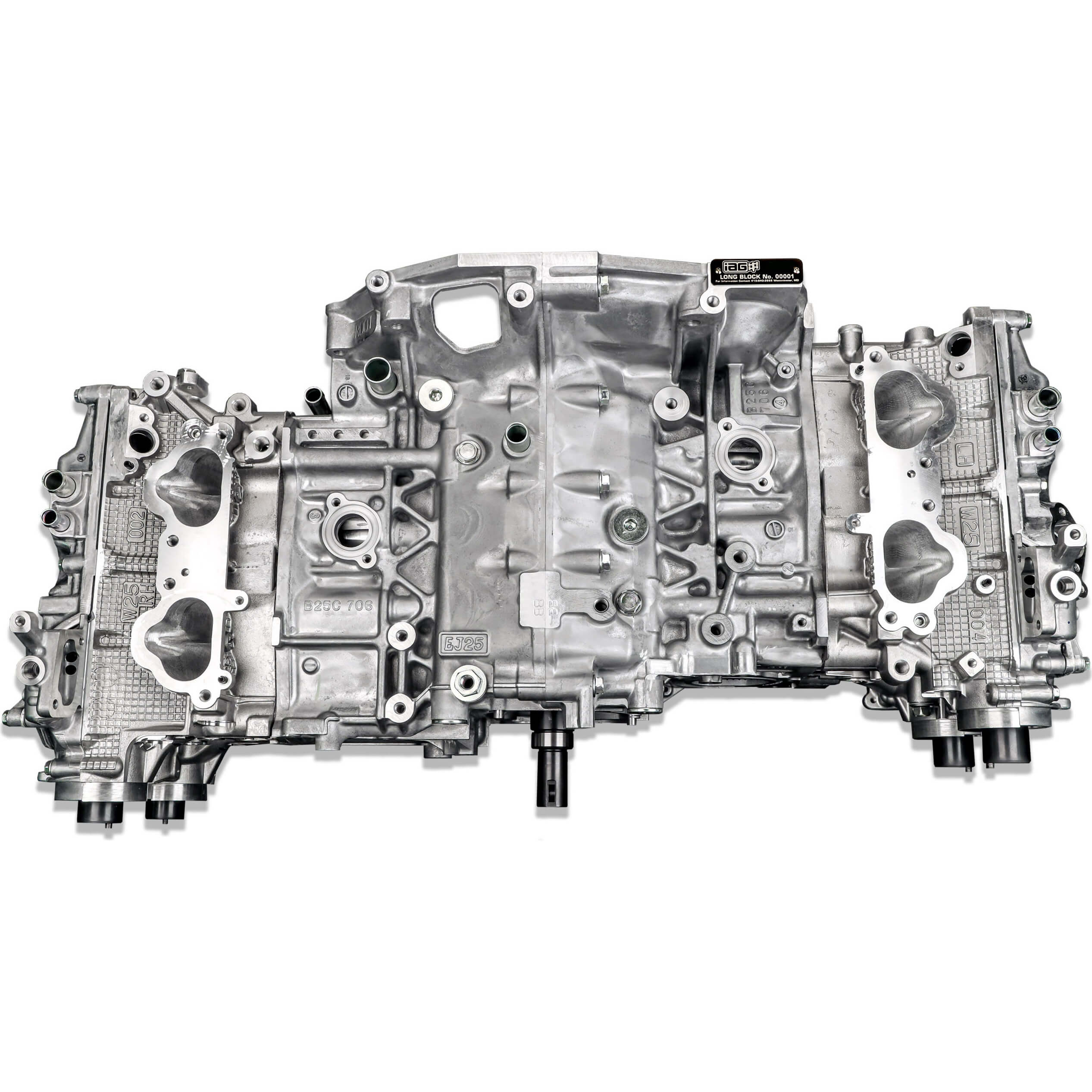IAG 950 Closed Deck Long Block Engine w/ IAG 950 Heads, 2002-2005 WRX 2.5L (Hybrid)