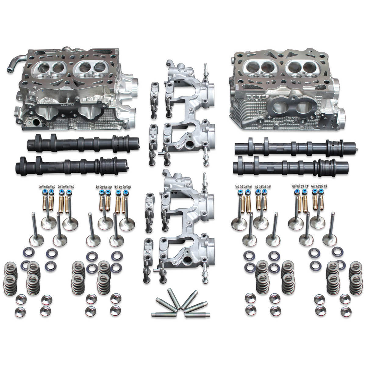 IAG 950 CNC Ported Race D25 Cylinder Heads w/ GSC S2 Cams & Lifters, 2006-2014 WRX