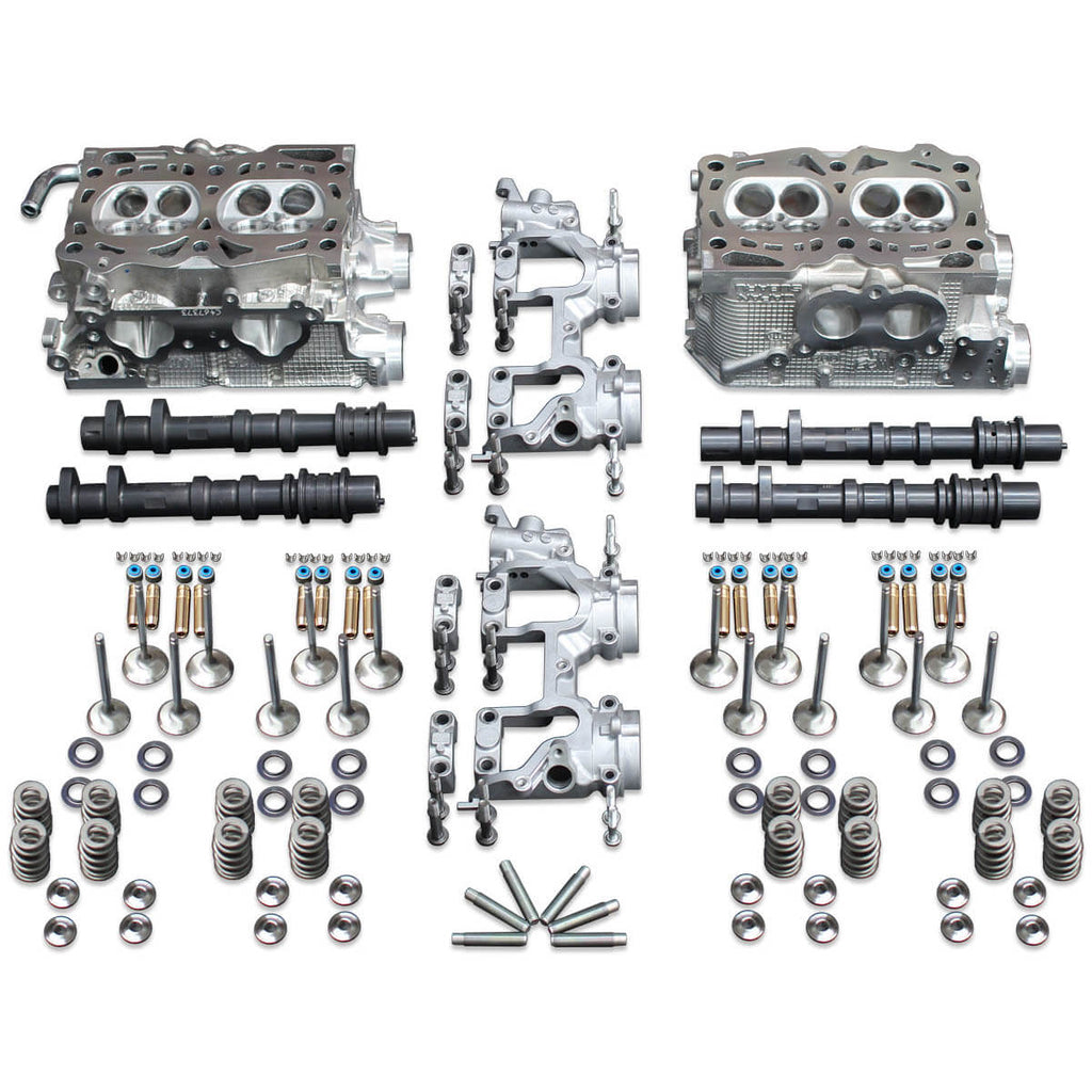 IAG 950 CNC Ported Race W25 Cylinder Heads w/ GSC S2 Cam & Lifters, 2008-2018 STi