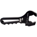 IAG Adjustable AN Wrench (3AN - 16AN Fittings, Aluminum, Black) - Angle 4