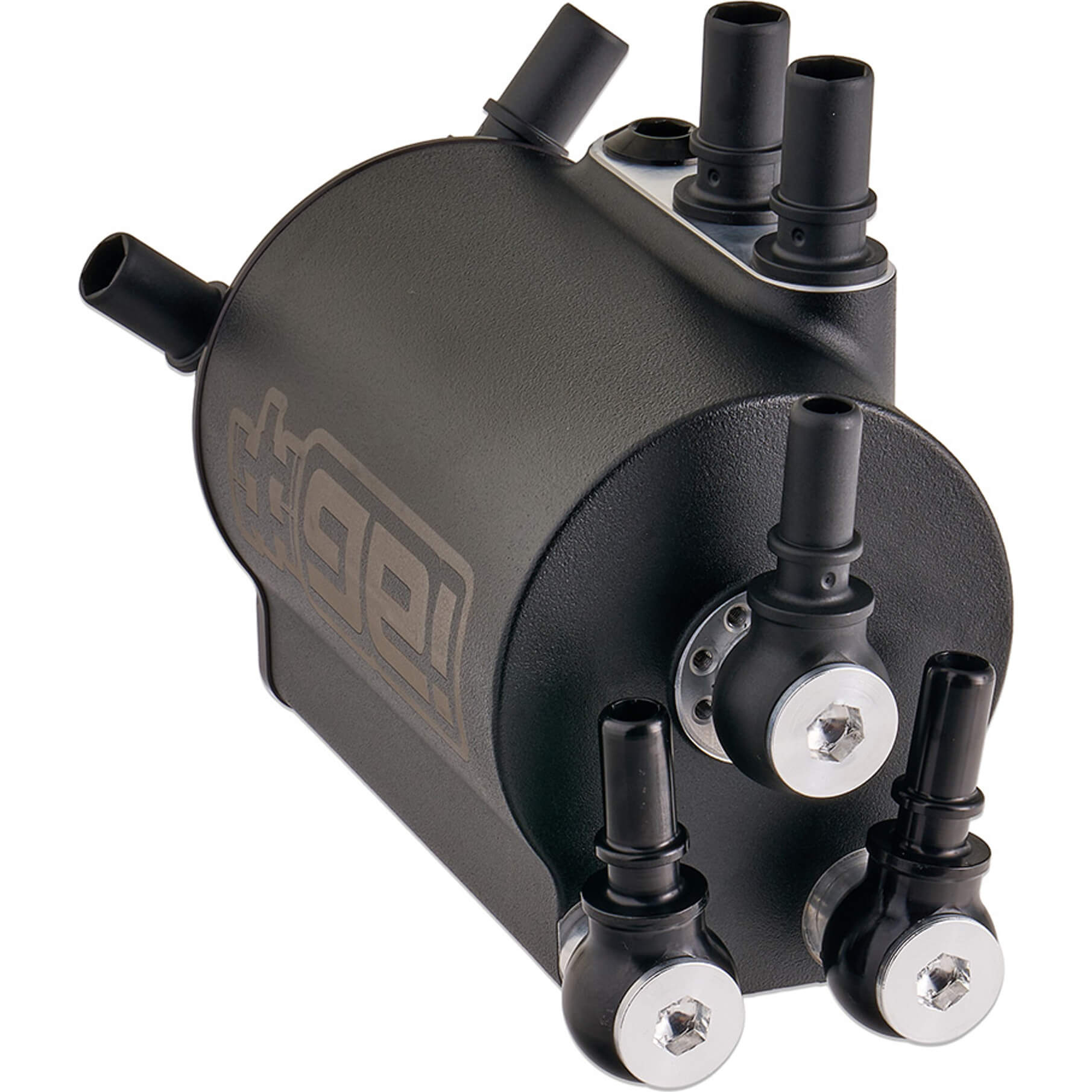 IAG Air/Oil Separator (AOS) Kit (Wrinkle Black), 2020+ Outback XT - Angle 6
