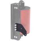IAG AOS Strut Tower Mounting Bracket (For Rotated Turbos, Black), 2008-2014 WRX & 2008-2014 STi - Angle 2