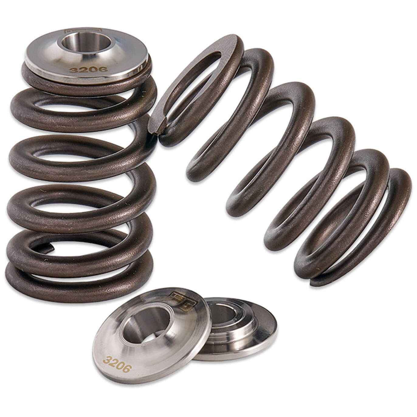 IAG Beehive Valve Spring & Titanium Retainer Set, 2002-2014 WRX & 2004-2021 STi - Angle 2