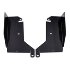 IAG Bent Endplate Winglets (Gloss Black), 2015-2021 WRX & STi - Angle 2