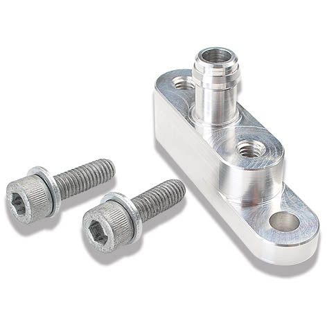 IAG Billet Fuel Pressure Regulator Adapter, 2008-2014 WRX
