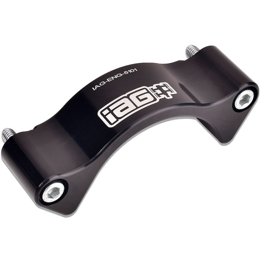 IAG Billet Timing Belt Guide (Black), 2002-2014 WRX & 2004-2021 STi - Angle 2