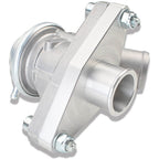 IAG BOV Adapter For Factor BOV (Silver Anodized), 2002-2007 WRX & 2004-2021 STi - Angle 2