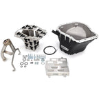 IAG Competition Oil Pan Combo (Pan, Pickup, Baffle, Tray) - Black, 2002-2014 WRX & 2004-2021 STi