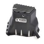 IAG Competition Oil Pan Combo (Pan, Pickup, Baffle, Tray) - Black, 2002-2014 WRX & 2004-2021 STi - Angle 3