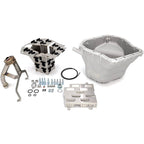 IAG Competition Oil Pan Combo (Pan, Pickup, Baffle, Tray) - Silver, 2002-2014 WRX & 2004-2021 STi