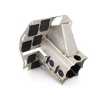 IAG Competition Oil Pan Combo (Pan, Pickup, Baffle, Tray) - Silver, 2002-2014 WRX & 2004-2021 STi - Angle 4