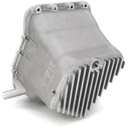 IAG Competition Oil Pan w/ Removable SS Lower Baffle (Silver), 2002-2014 WRX & 2004-2021 STi - Angle 3