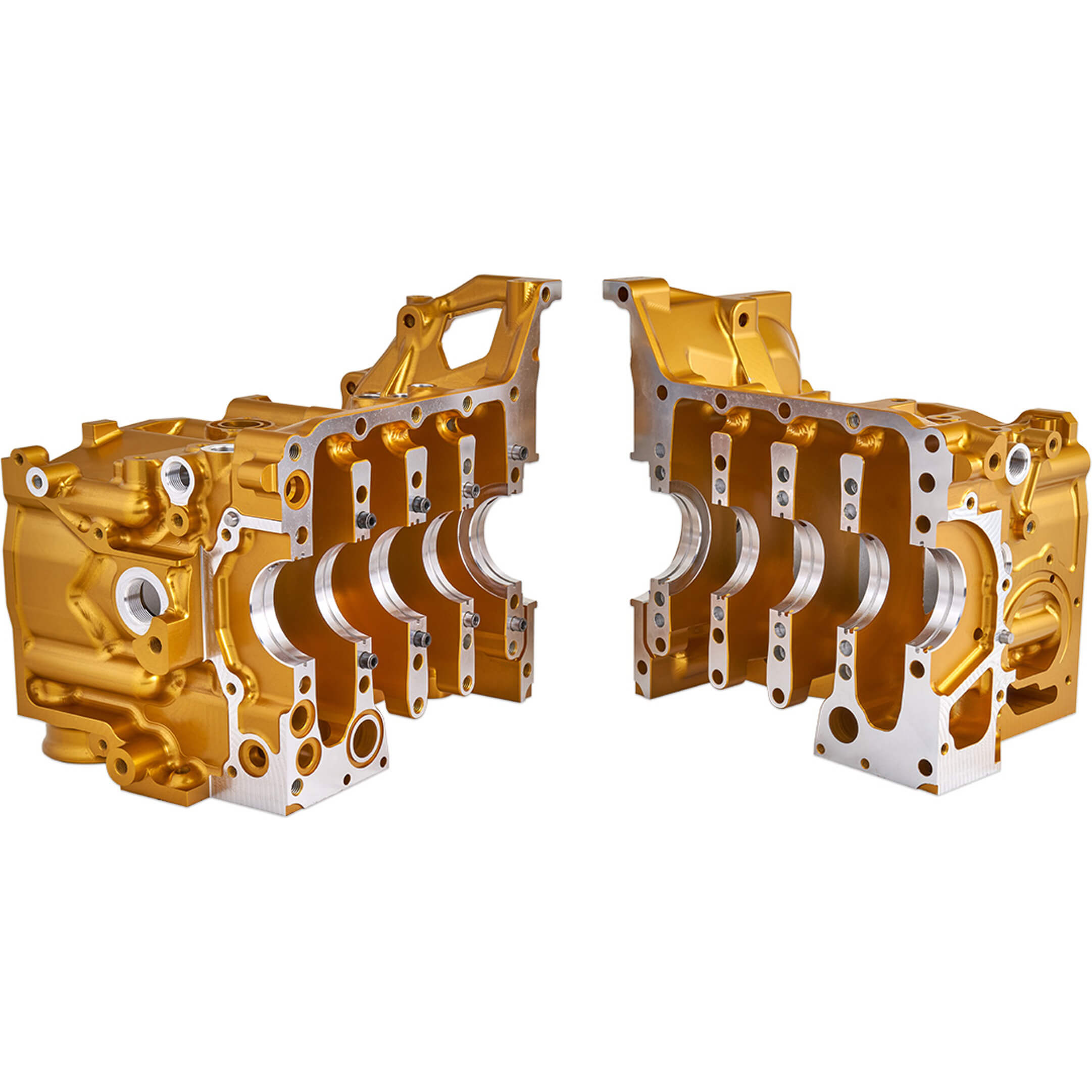 IAG Crest Stage X 2.5L Subaru Billet Aluminum Short Block, 2002-2014 WRX & 2004-2021 STi - Angle 4
