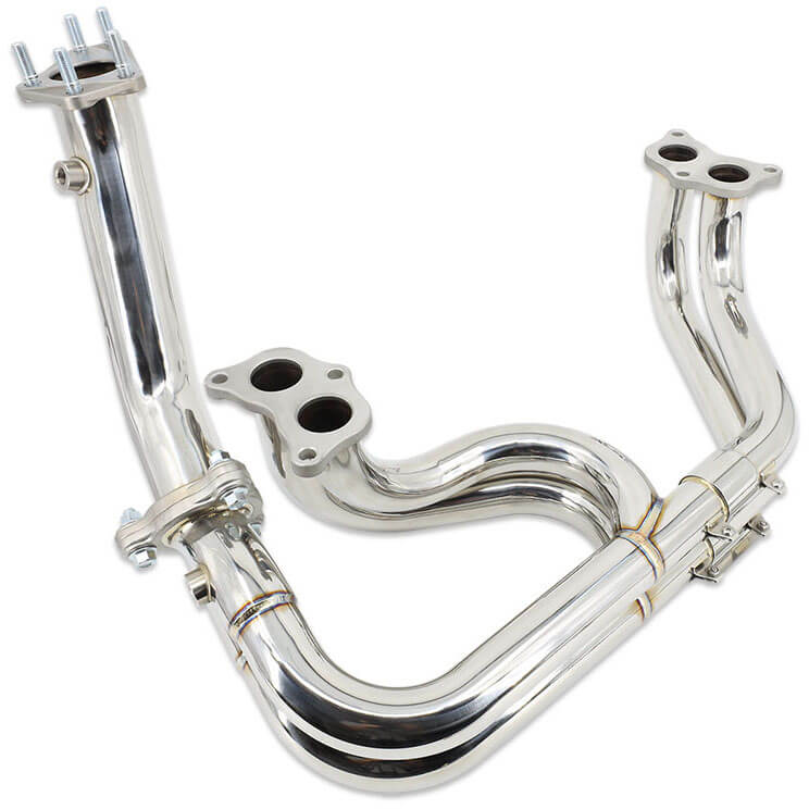 IAG Equal Length Header & Uppipe, 2002-2014 WRX & 2004-2021 STi - Angle 2