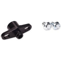 IAG Factory Fuel Rail Adapter (Straight, Black), 2002-2007 WRX & 2007 STi