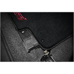 IAG Floor Mat Bracket (Left, Black), 2002-2007 WRX & 2004-2007 STi - Angle 2