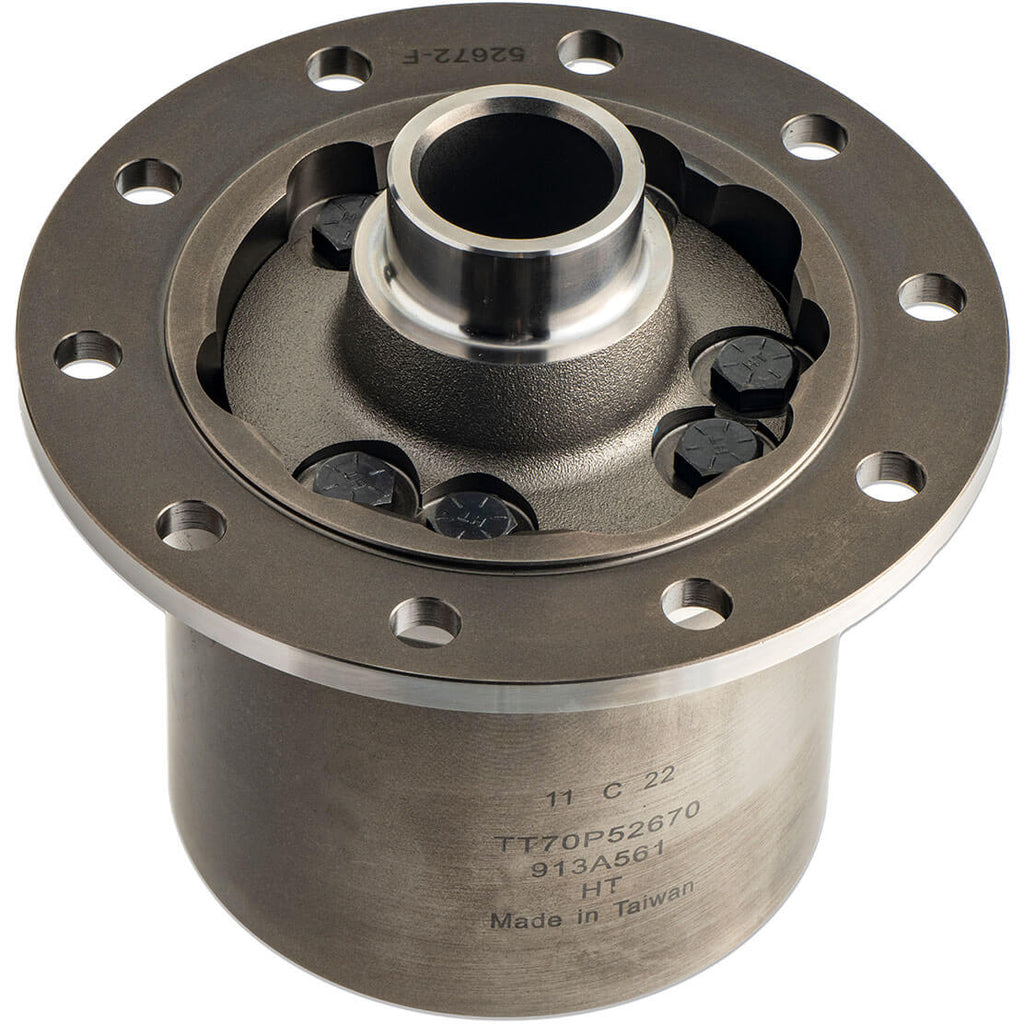 IAG Ford 8.8" Rear End Swap Kit (5x100 Hubs, Eaton TrueTrac LSD), 2015-2021 STi - Angle 4