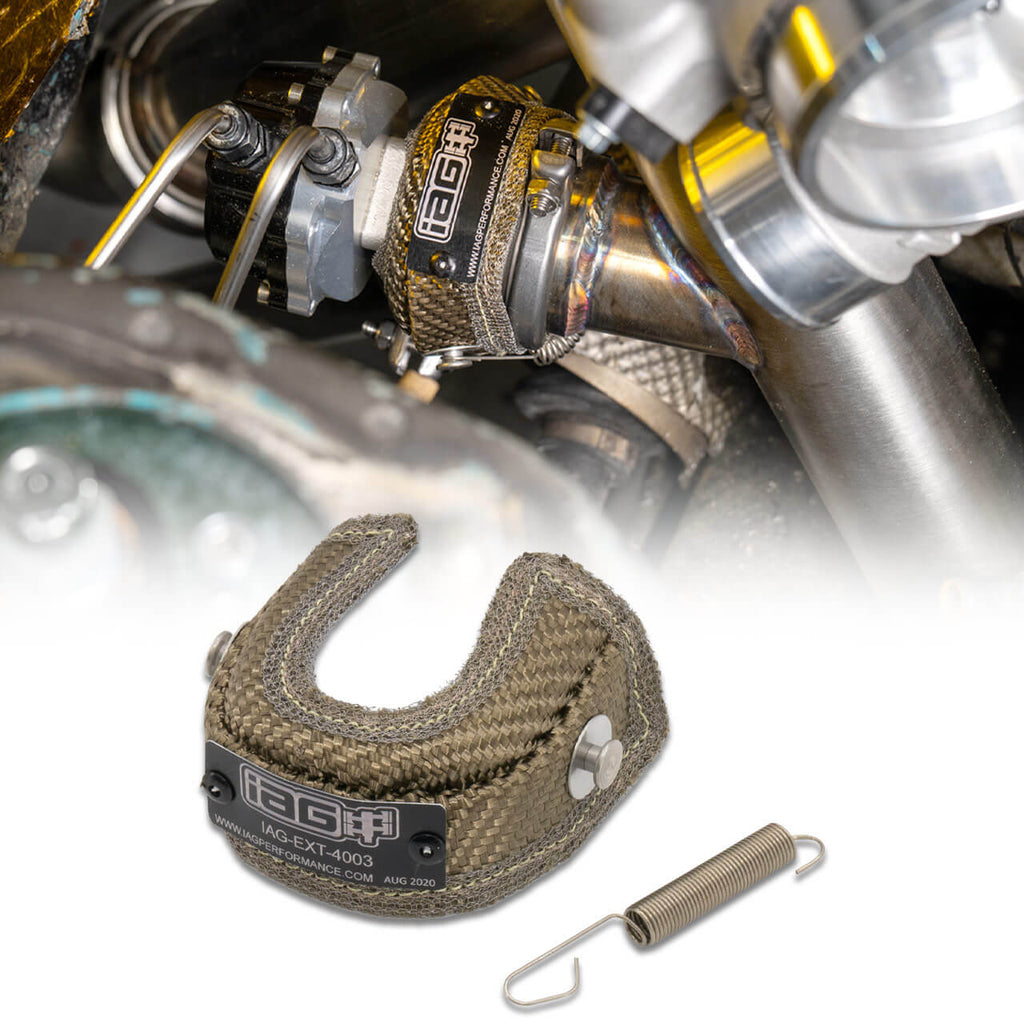 IAG Heat Shield Blanket for 38mm External Wastegates - Angle 3