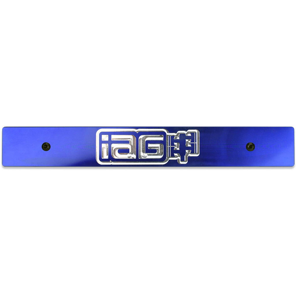 IAG License Plate Delete (Blue), 2006-2014 WRX, 2006-2014 STi