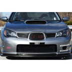 IAG License Plate Delete (Blue), 2006-2014 WRX, 2006-2014 STi - Angle 3