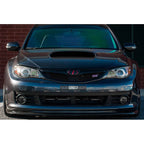 IAG License Plate Delete (Blue), 2006-2014 WRX, 2006-2014 STi - Angle 4