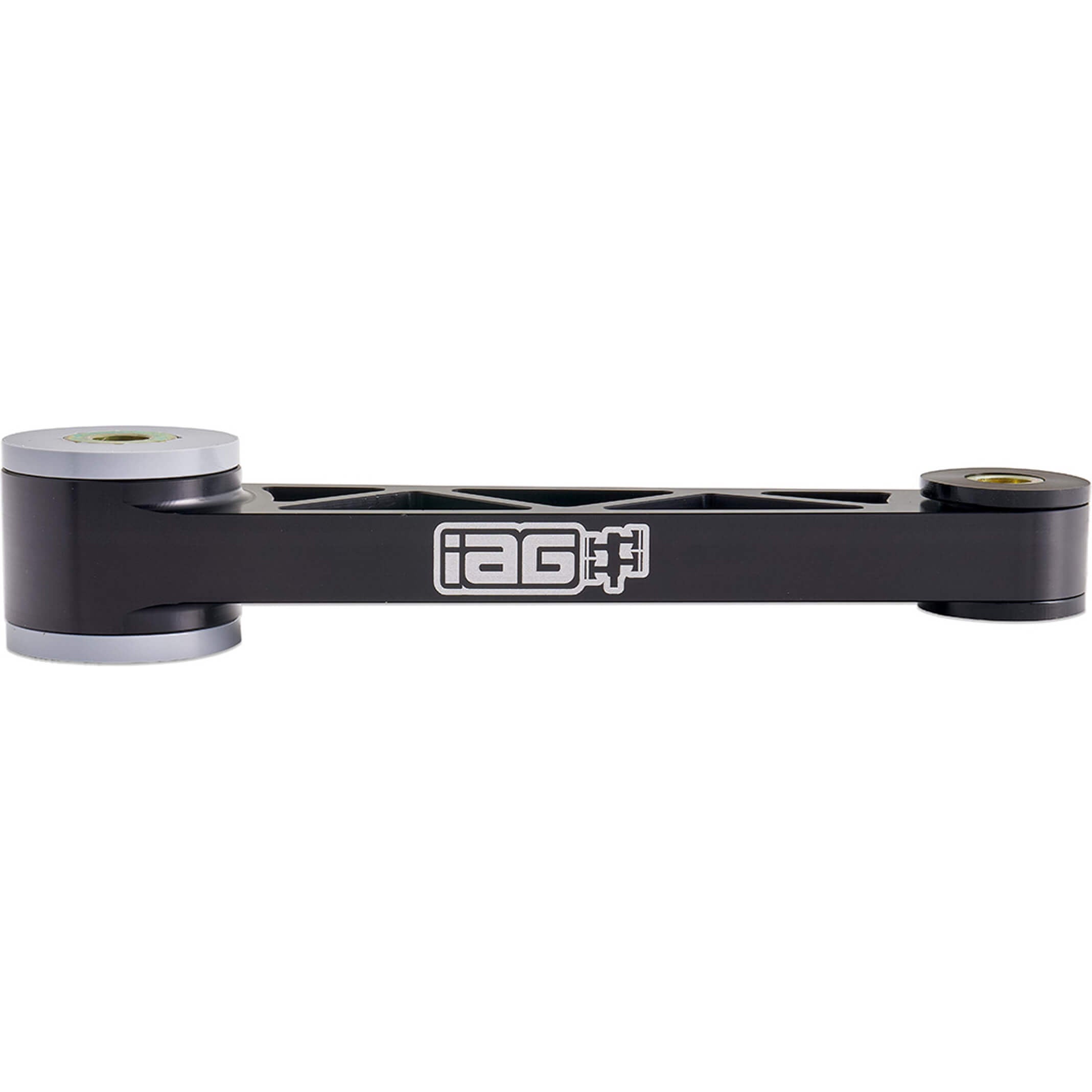 IAG Pitch Stop Mount (Comfort Series, Black), 2002-2026 WRX & 2004-2021 STi - Angle 3