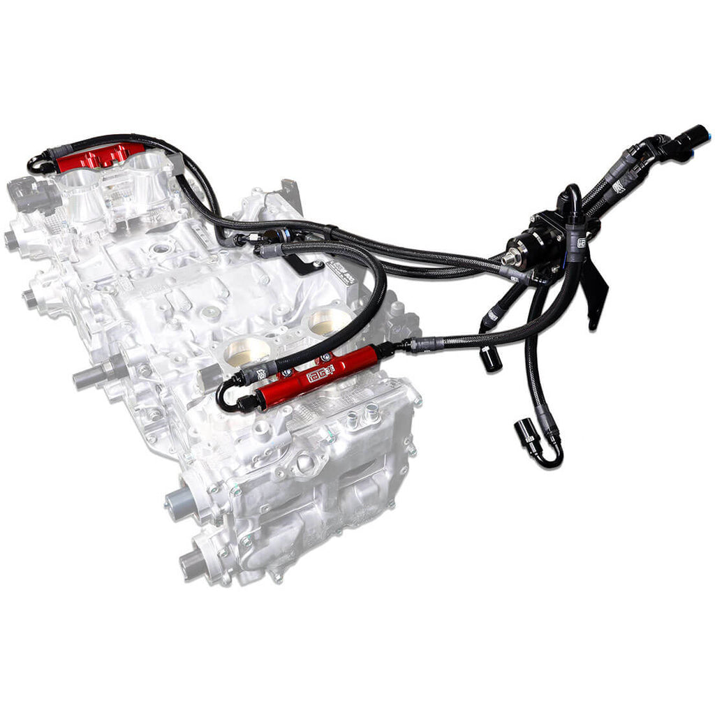 IAG PTFE Flex Fuel System w/ 1750cc Injectors, Lines, FPR & Rails, 2008-2014 WRX & 2008-2021 STi