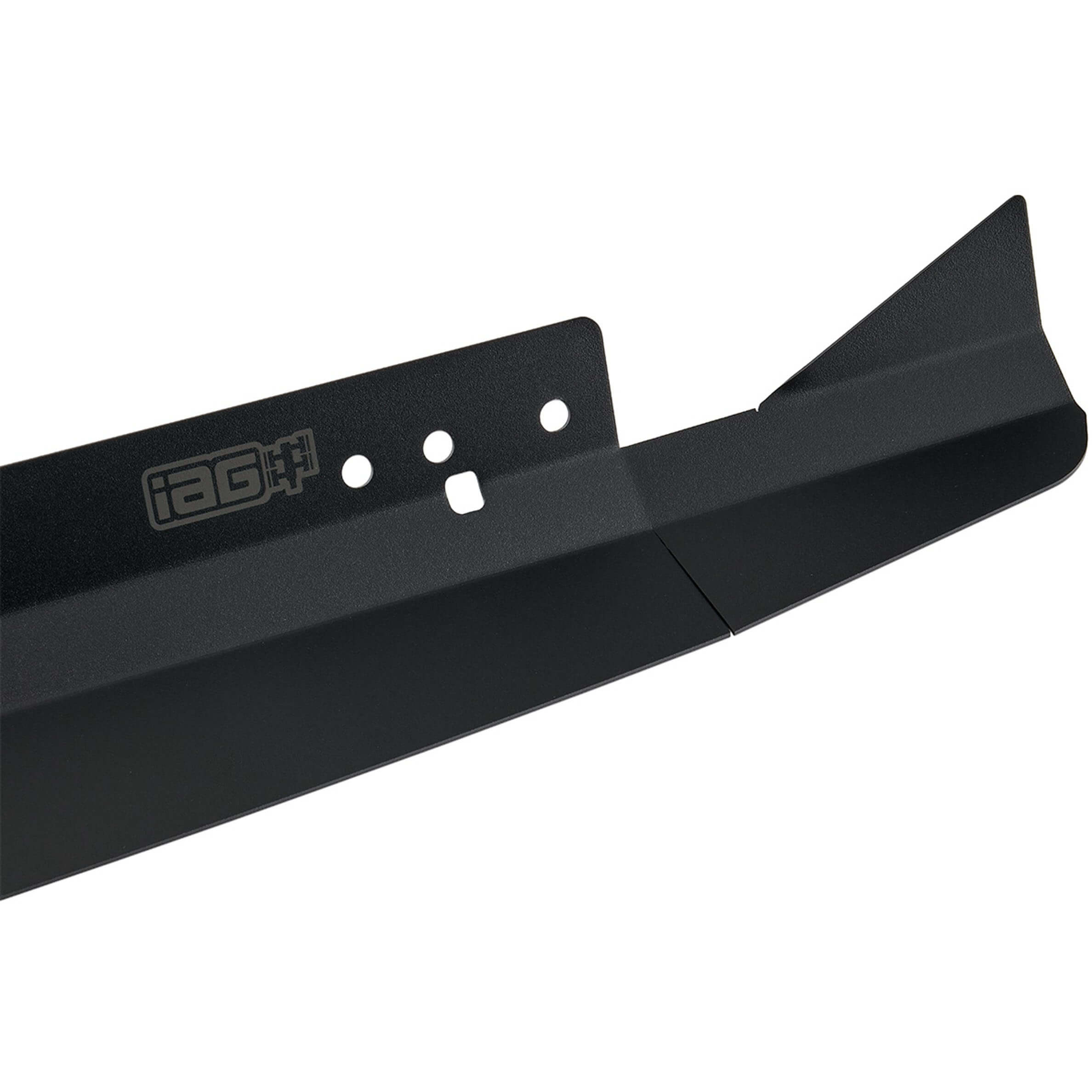 IAG Radiator Shroud (Black), 2015-2021 WRX & STi - Angle 3