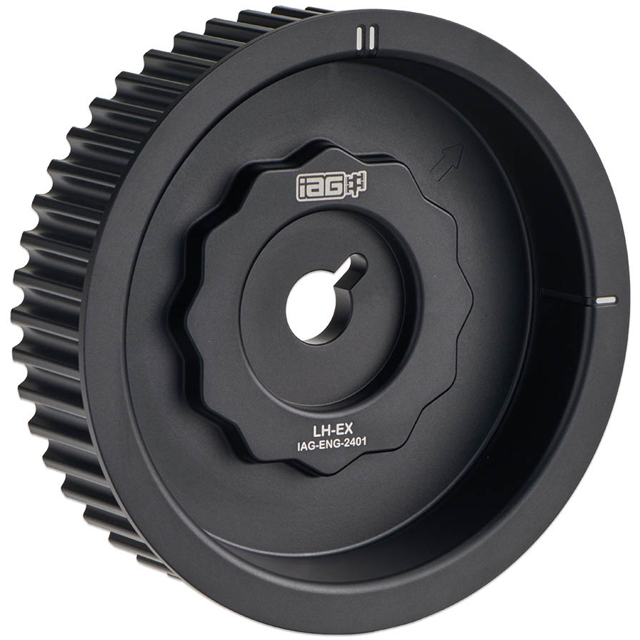 IAG / RCM Alloy Camshaft Sprocket Kit, 2004-2007 STi & 2006-2014 WRX - Angle 4