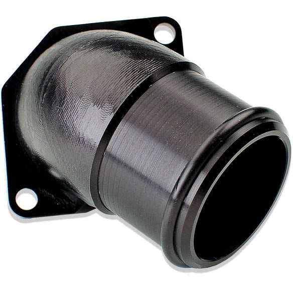 IAG Replacement Blow Off Valve Elbow (Black Anodized), 2002-2007 WRX & 2004-2021 STi