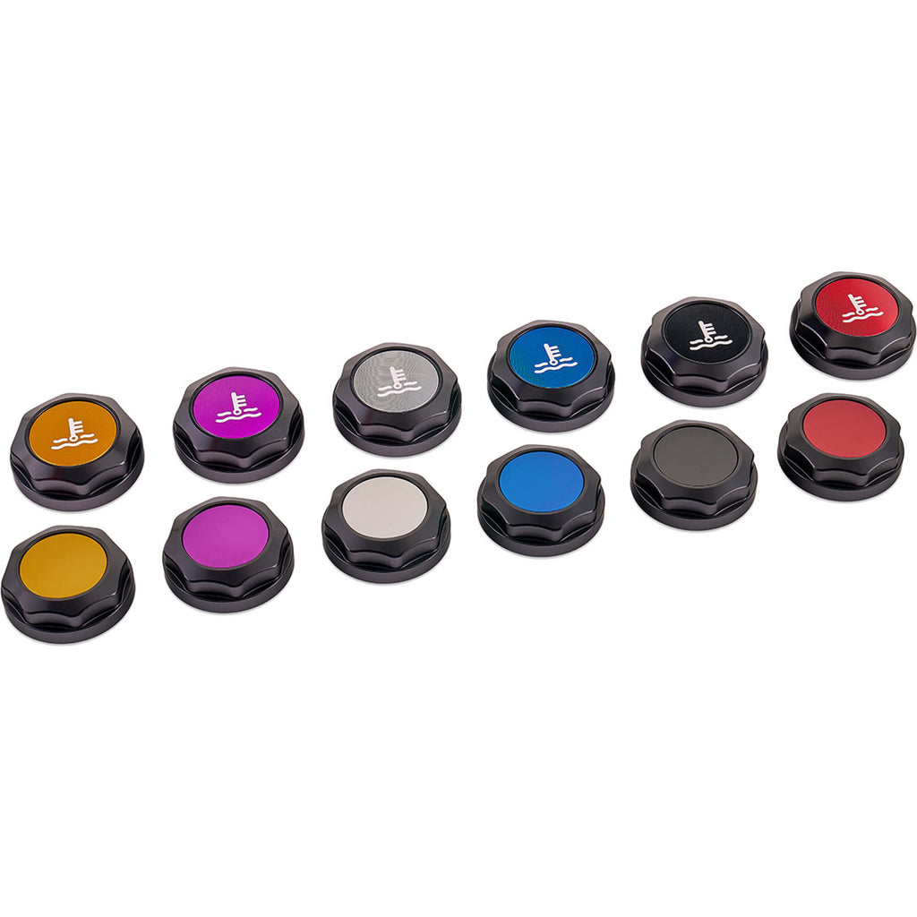 IAG Revolve Coolant Tank Cap, 2002-2026 WRX, 2004-2021 STi & 2013+ BRZ/86