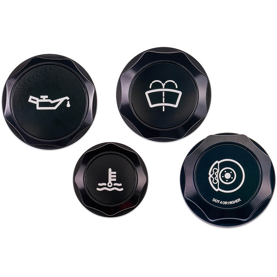 IAG Revolve Engine Bay Dress Up Cap Kit, 2022-2026 WRX