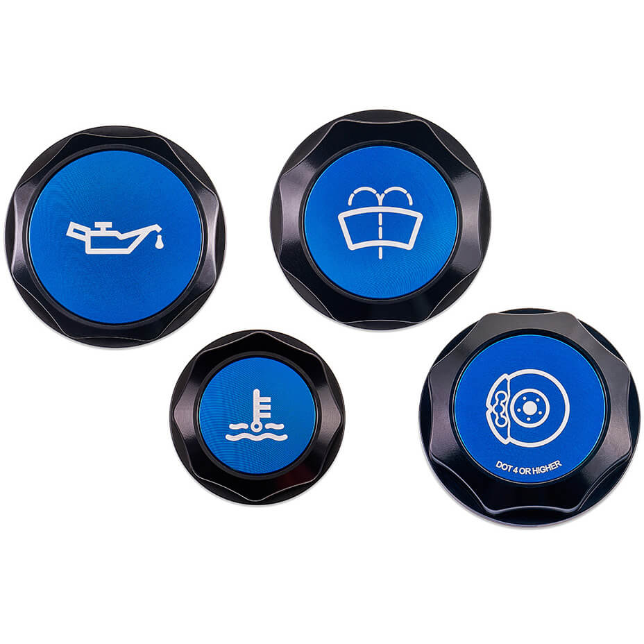 IAG Revolve Engine Bay Dress Up Cap Kit, 2022-2026 WRX