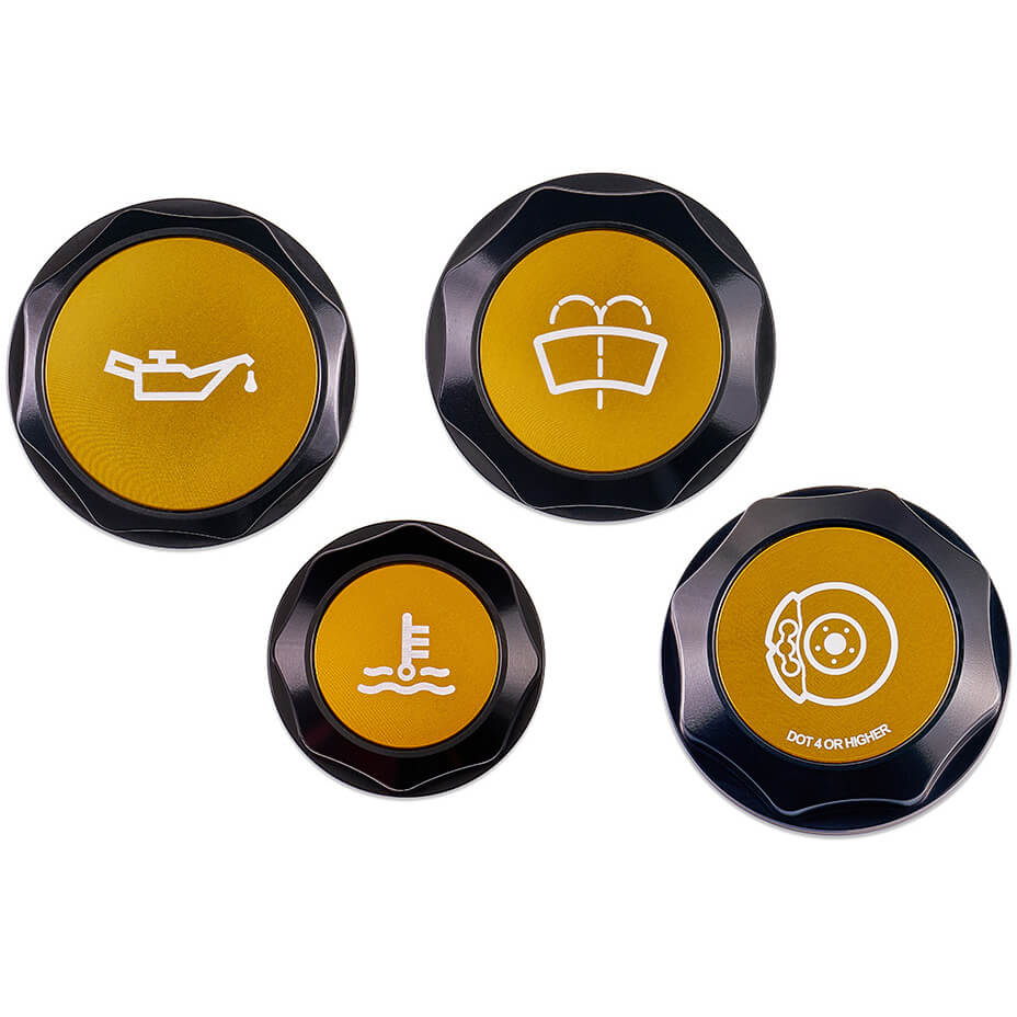 IAG Revolve Engine Bay Dress Up Cap Kit, 2022-2026 WRX