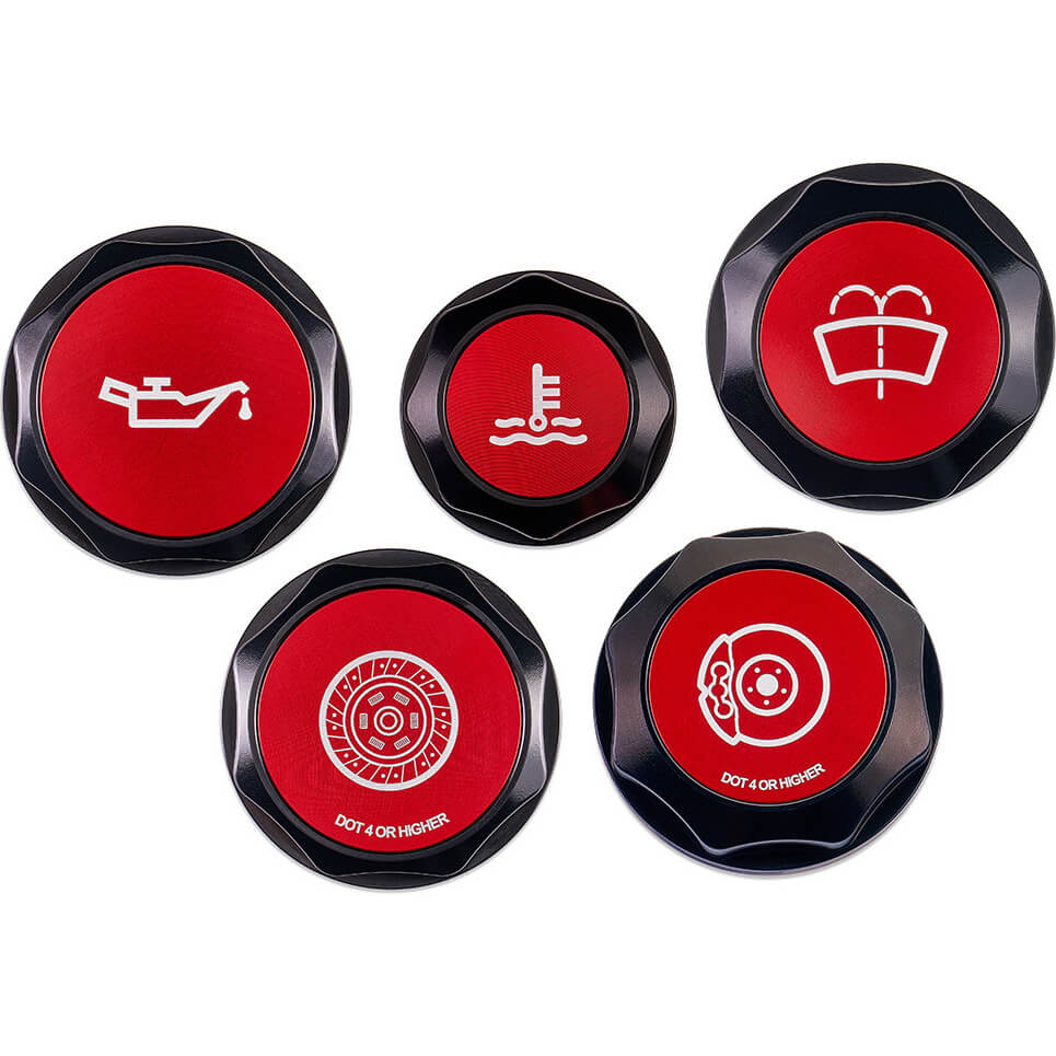 IAG Revolve Engine Bay Dress Up Cap Kit, 2013-2026 BRZ/FR-S/86