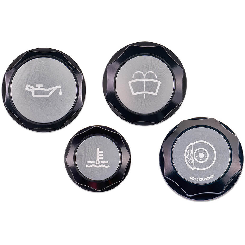 IAG Revolve Engine Bay Dress Up Cap Kit, 2022-2026 WRX