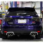 IAG RockBlocker Tail Light Film Overlay Kit (Smoke 20%), 2008-2014 WRX & STi (Hatch) - Angle 2