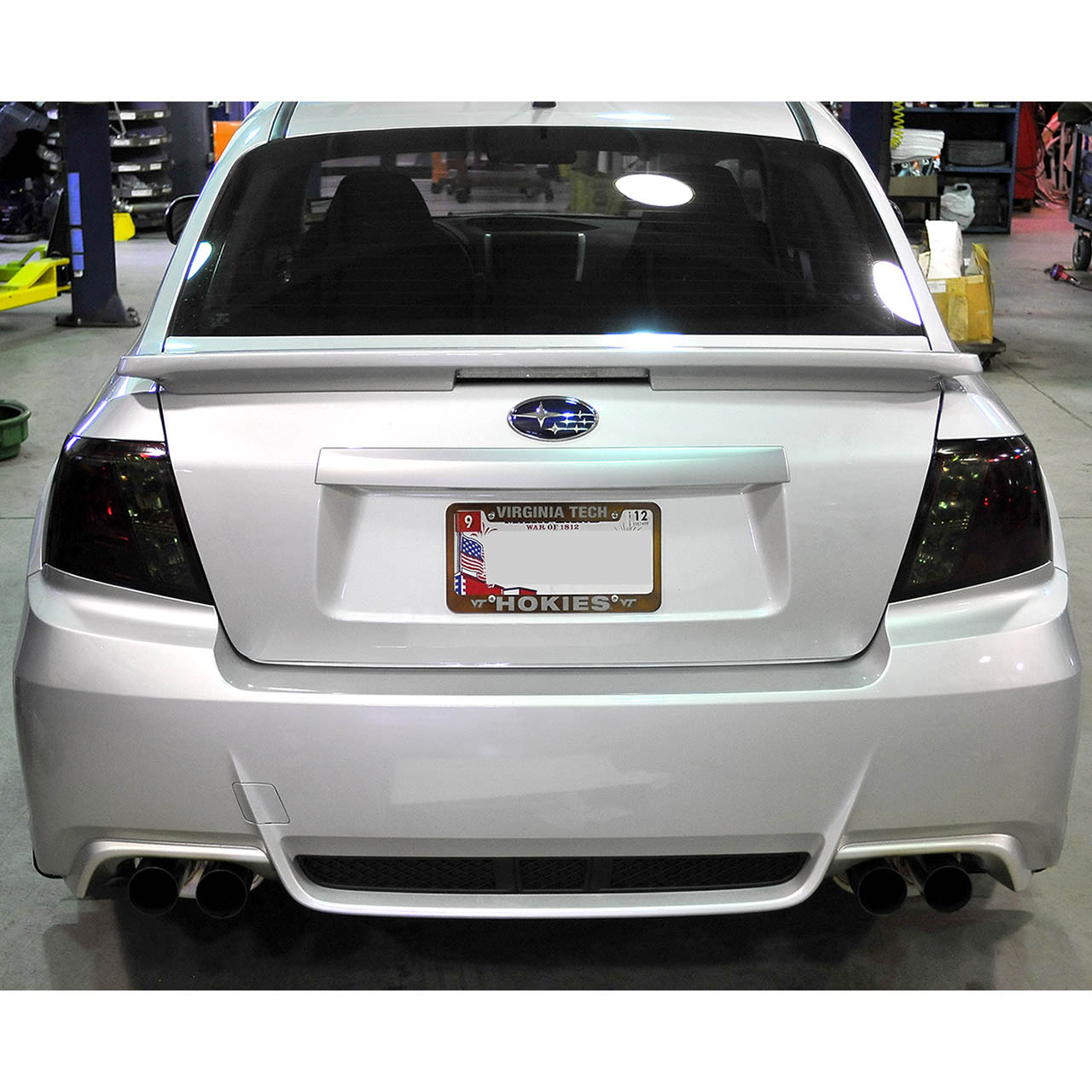 IAG RockBlocker Tail Light Film Overlay Kit (Smoke 20%), 2008-2010 WRX (Sedan)