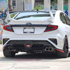 IAG Smoked Tail Light Overlay Film Kit, 2022-2025 WRX - Angle 3