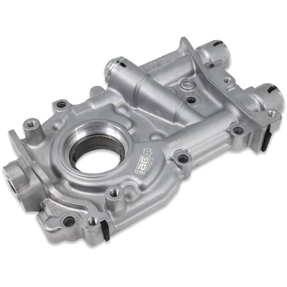 IAG Stage 2 CNC Ported Oil Pump, 2002-2014 WRX & 2004-2021 STi - Angle 4