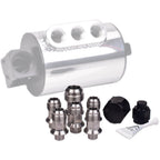 IAG Stainless Steel AN Breather Fitting Set, 2004-2021 STi & 2005-2014 WRX