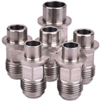 IAG Stainless Steel AN Breather Fitting Set, 2004-2021 STi & 2005-2014 WRX - Angle 3